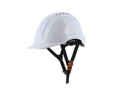Apsauginis šalmas AJUSCO CHINSTRAP, baltas
