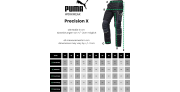 PUMA WORKWEAR PRECISION X Premium vyriškas puskombinezonis, 30-1750  11