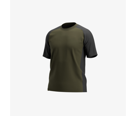 Darbo marškinėliai OAK, Safety Jogger (khaki/pilki)