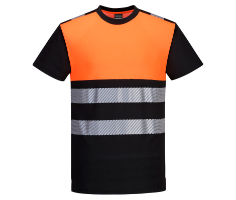 Hi-Vis Sportiniai, darbo marškinėliai, Portwest PW311BKO